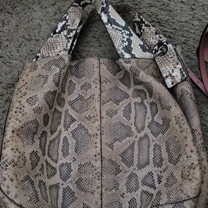Vince Camuto python purse.